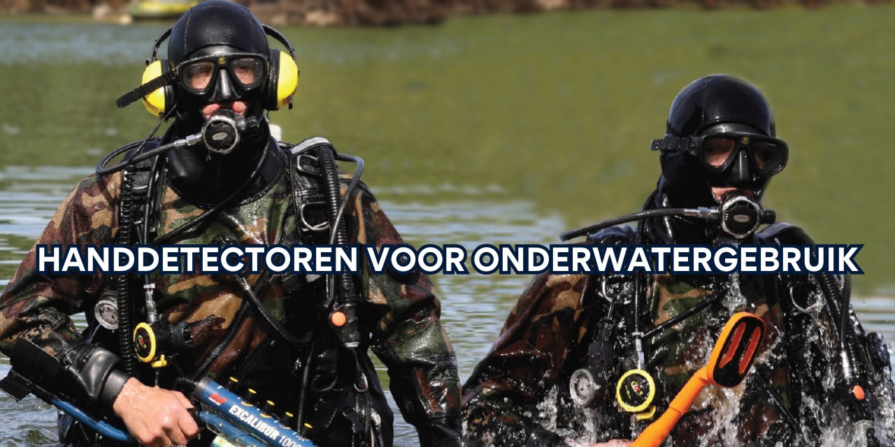 Handdetectoren voor onderwatergebruik