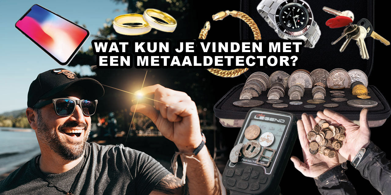 Wat kun je vinden met een metaaldetector?