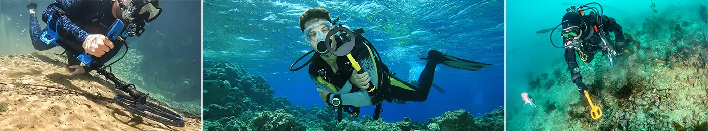 Onderwater Metaaldetectors