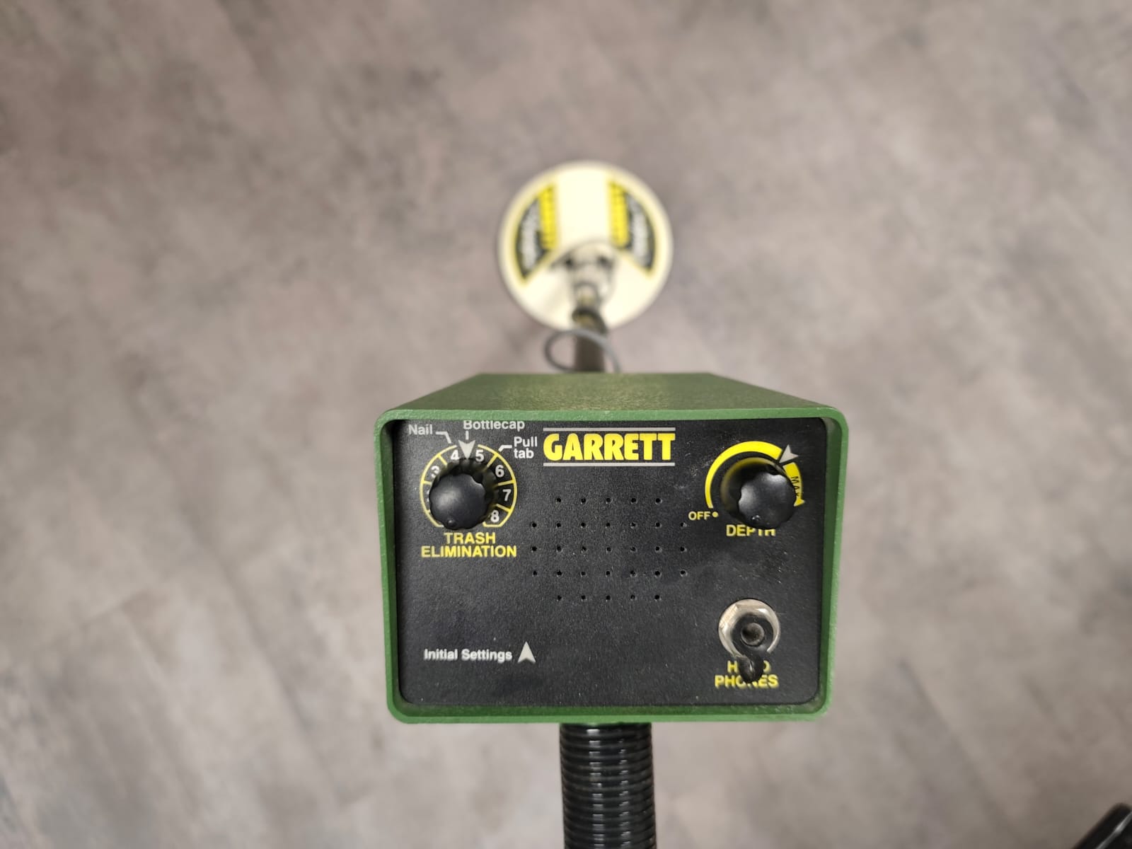 Pas ingeruild/ Garrett Freedom Ace plus metaaldetector