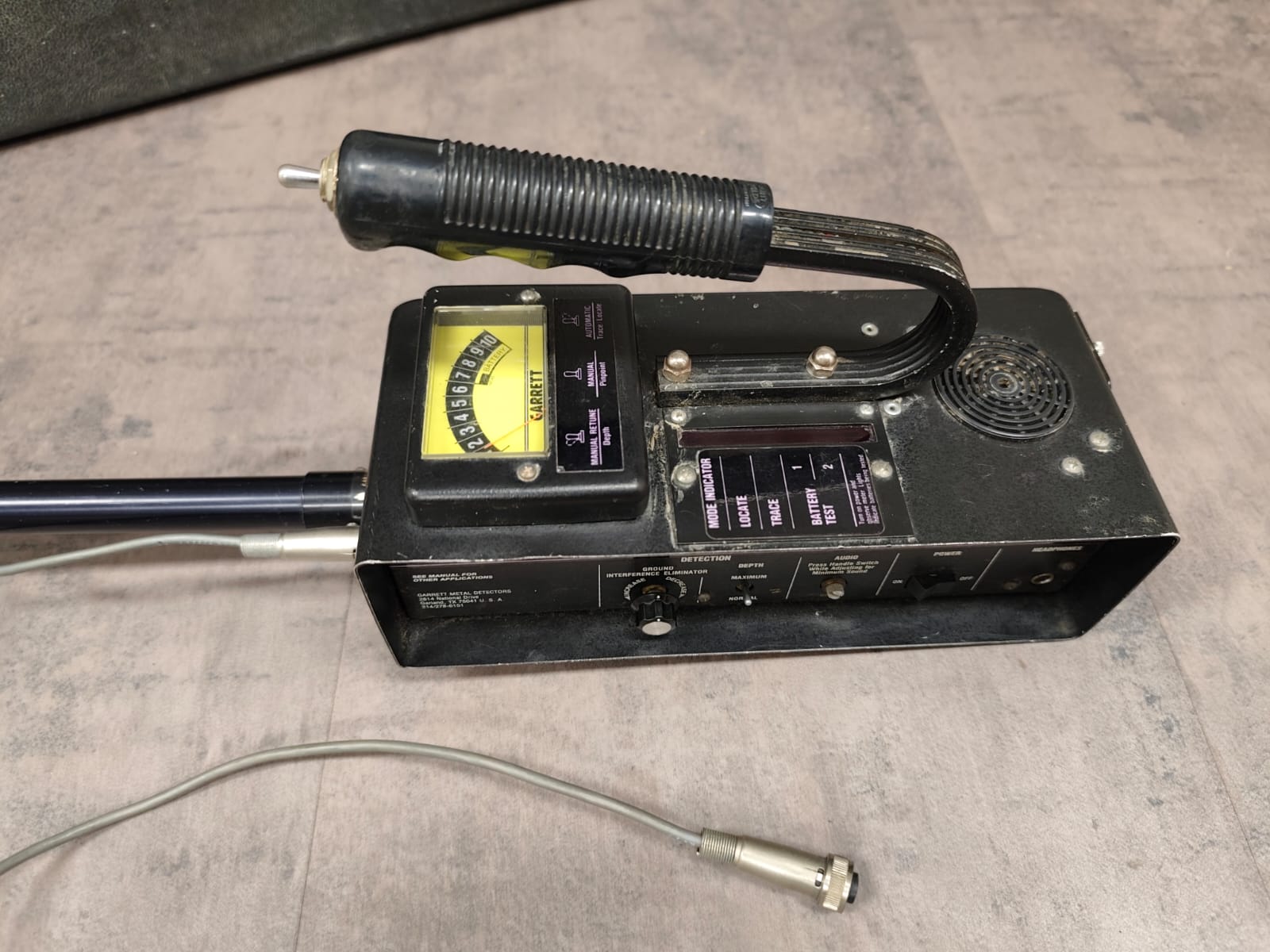 Gebruikt/ Garrett Bloodhound Industrial metaaldetector