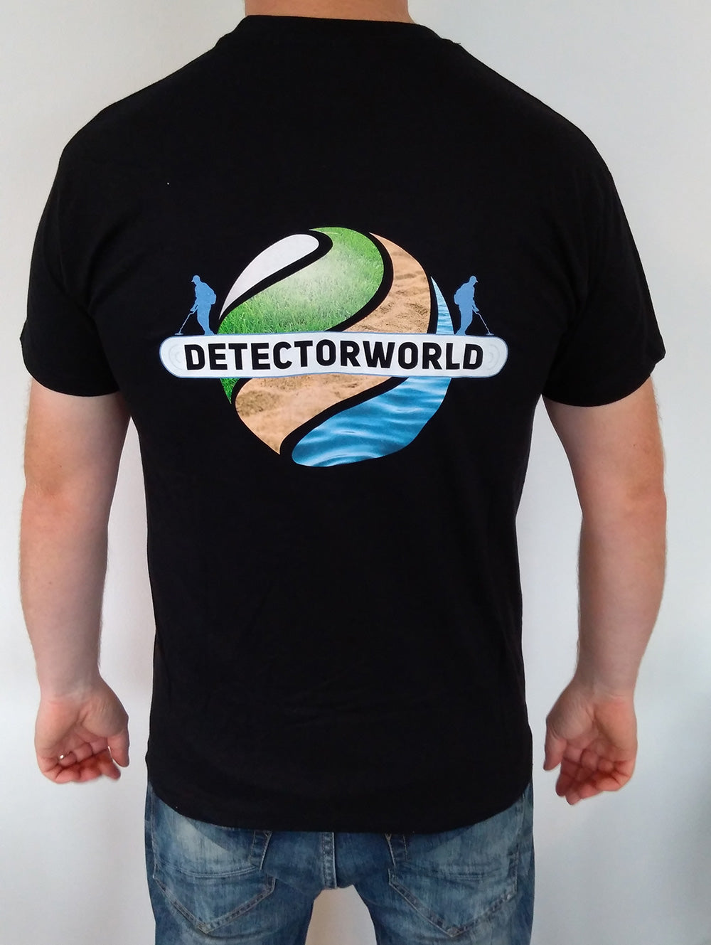 Detectorworld T-Shirt zwart