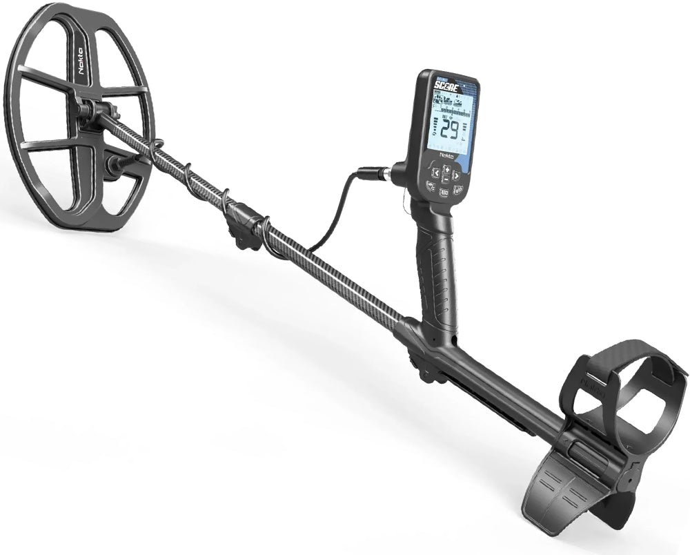 Nokta DOUBLE SCORE metaaldetector aanbieding met accessoires