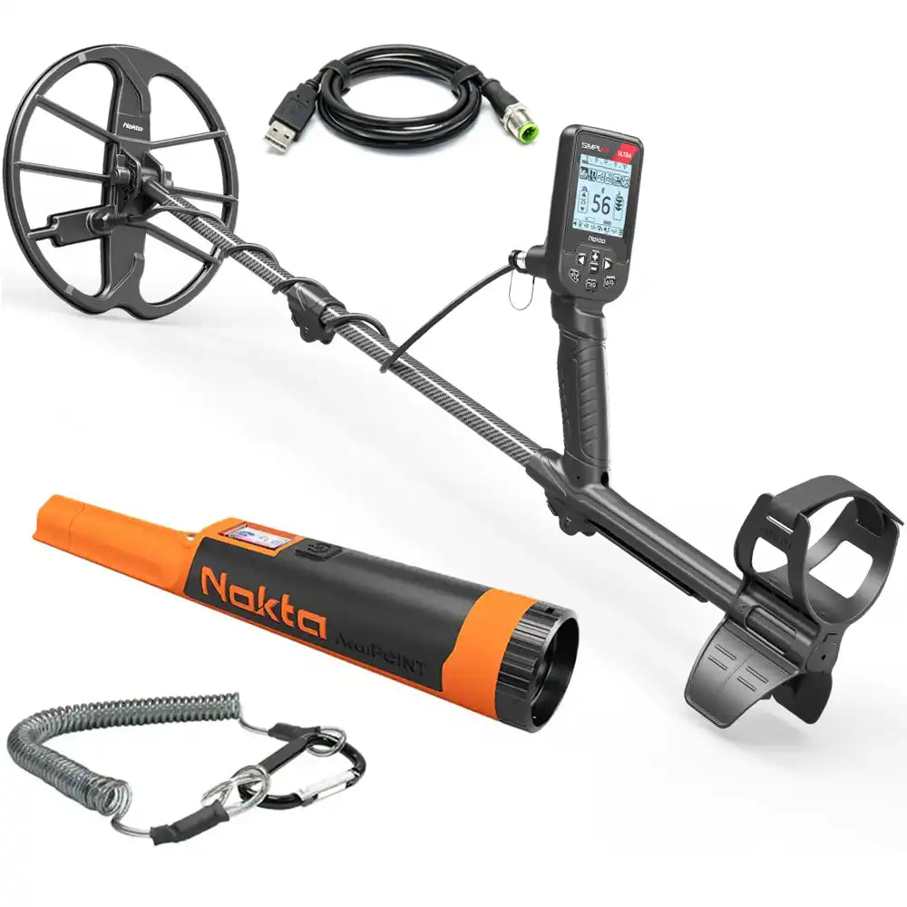 Nokta Simplex Ultra Metaaldetector met gratis AccuPOINT LITE
