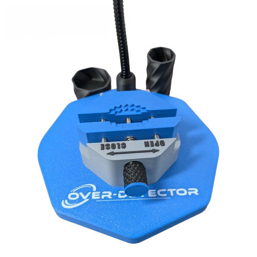 Overdetectors muntenreinigingsstation met vergrootglas, Monetor, wax & reinigingspotlood