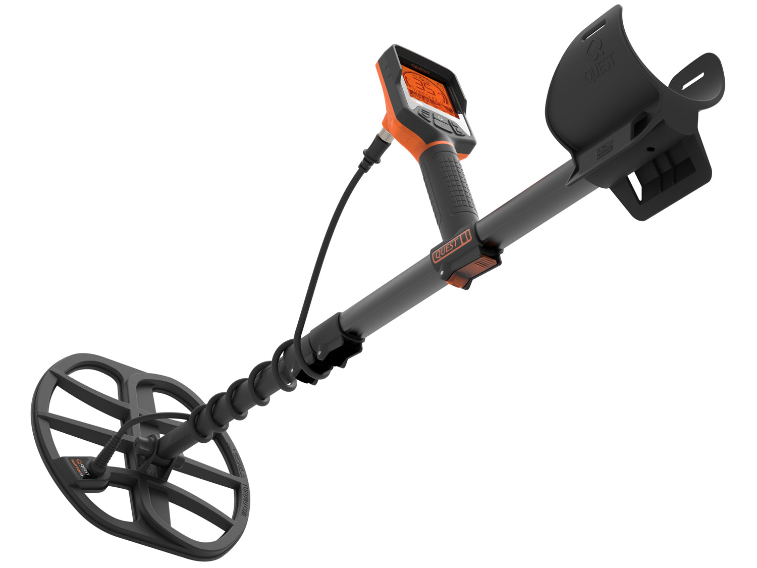 Quest Q35 metaaldetector met draadloze hoofdtelefoon en gratis XPointer pinpointer