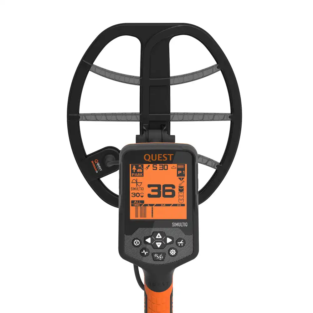 Quest S30 multifrequentie metaaldetector