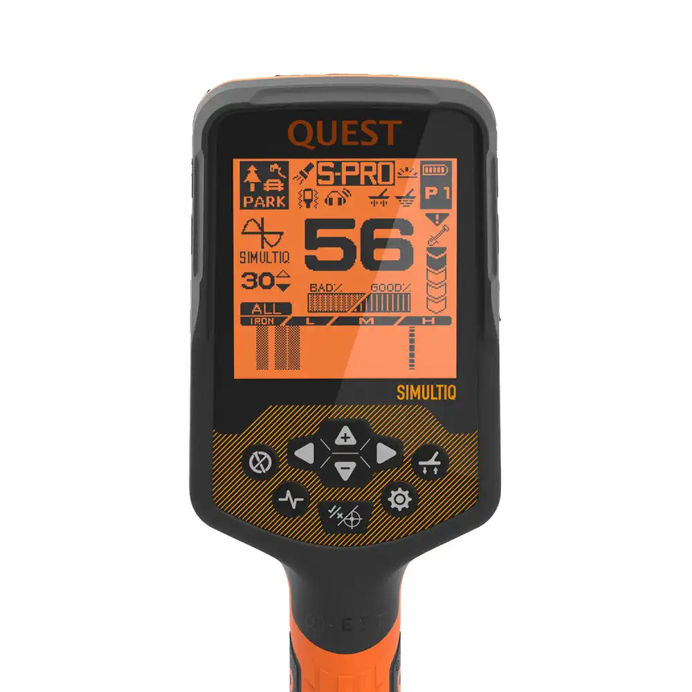 Quest S PRO multifrequentie metaaldetector