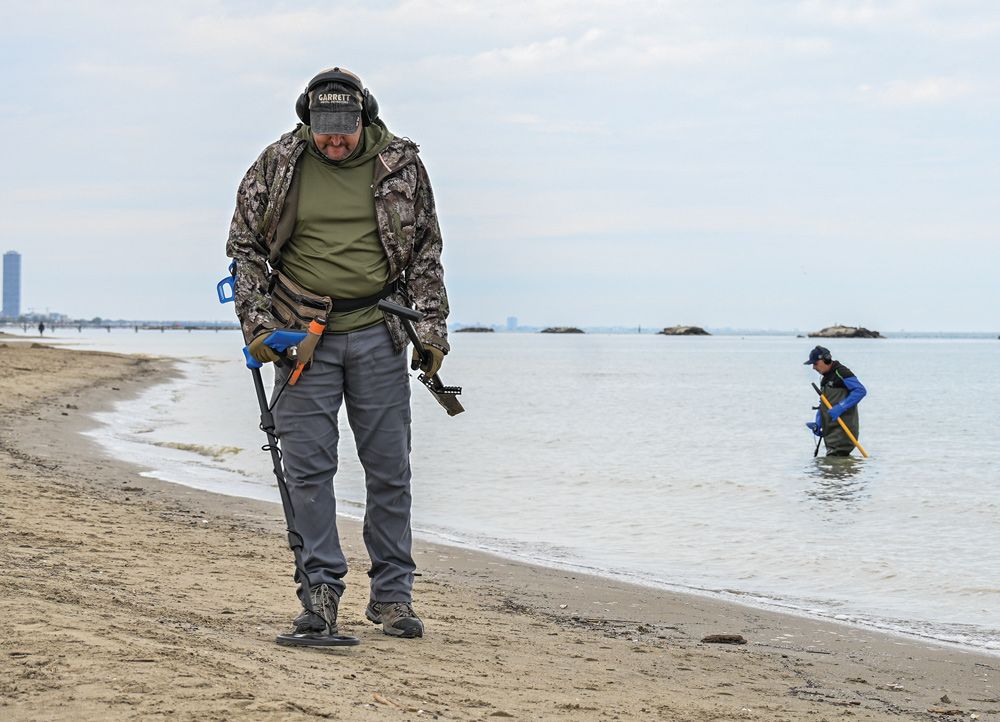 Garrett Vortex VX9 metaaldetector met accessoires