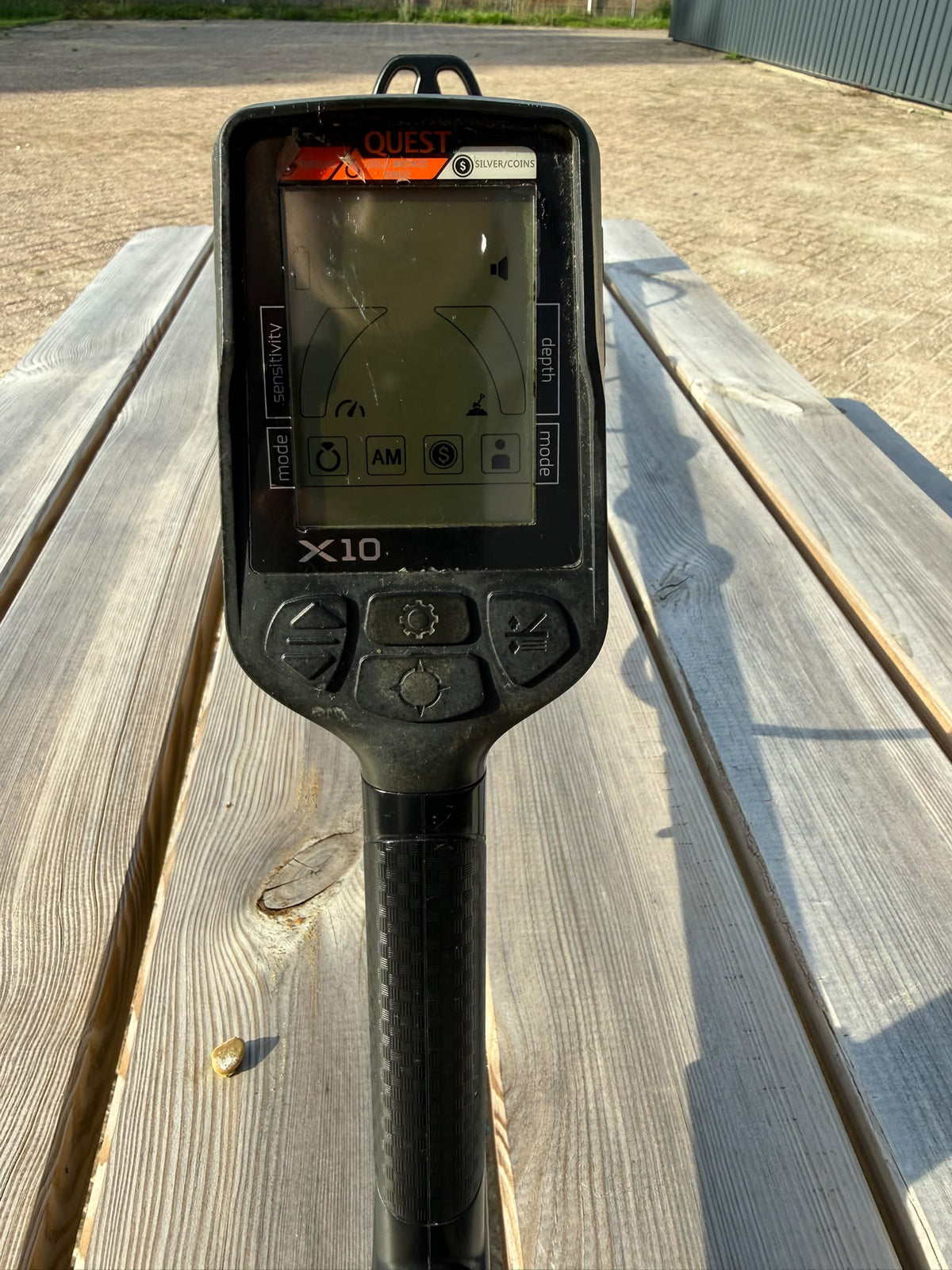 Pas ingeruild/ X10 metaaldetector