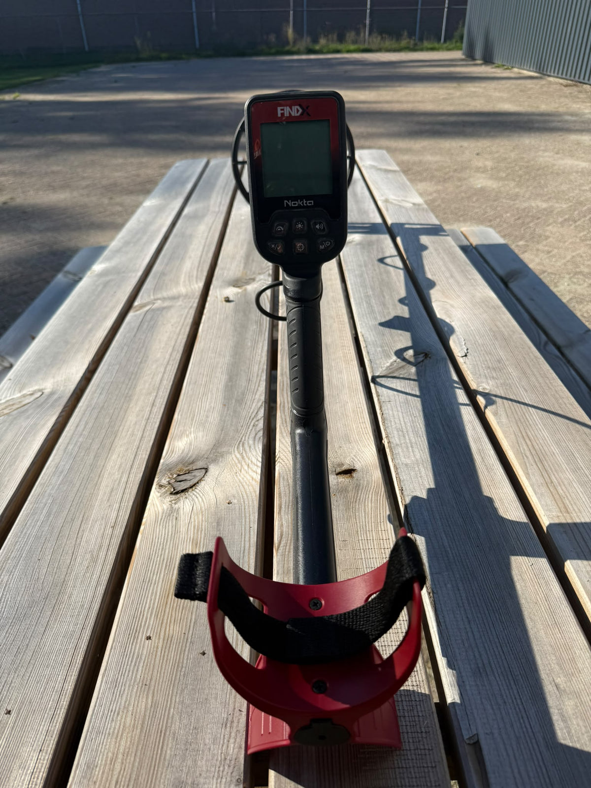 Pas ingeruild/ Findx metaaldetector