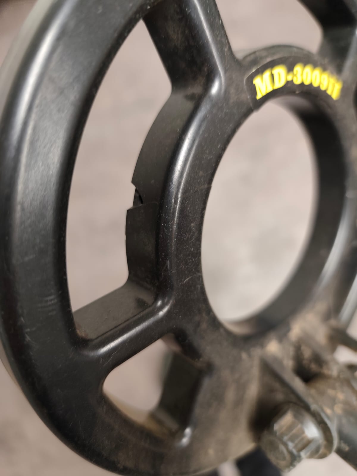 Pas ingeruil/ Raider Gold metaaldetector