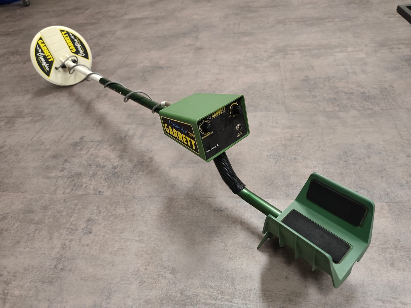 Pas ingeruild/ Garrett Freedom Ace plus metaaldetector