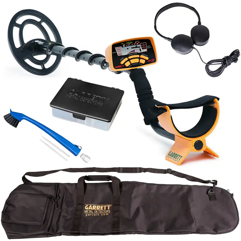 Garrett Ace 250 metaaldetector aanbieding met gratis accessoires!
