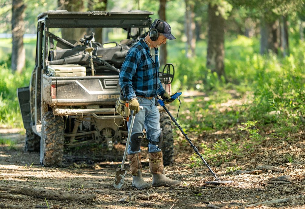 Garrett Vortex VX5 metaaldetector met accessoires