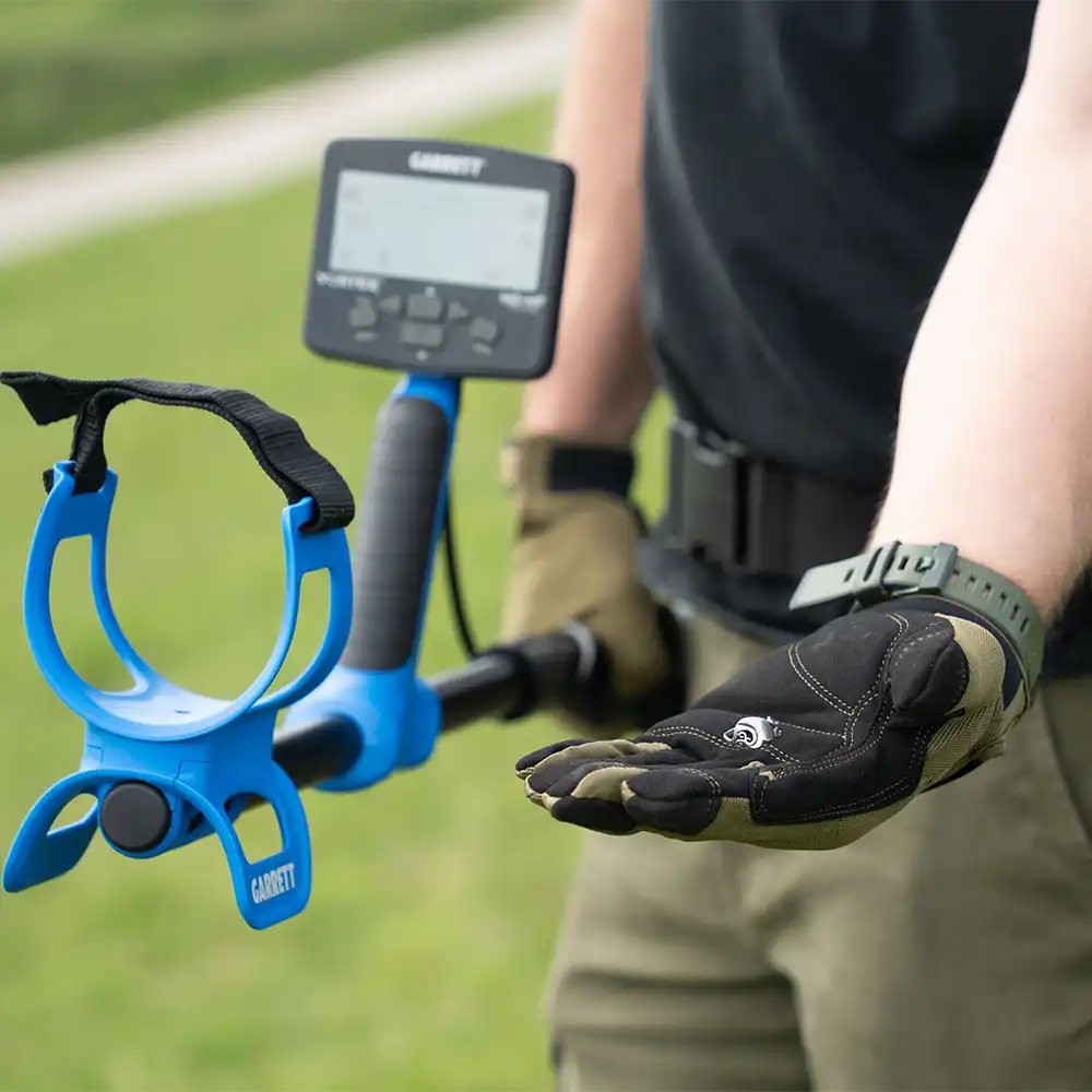 Garrett Vortex VX5 metaaldetector met accessoires