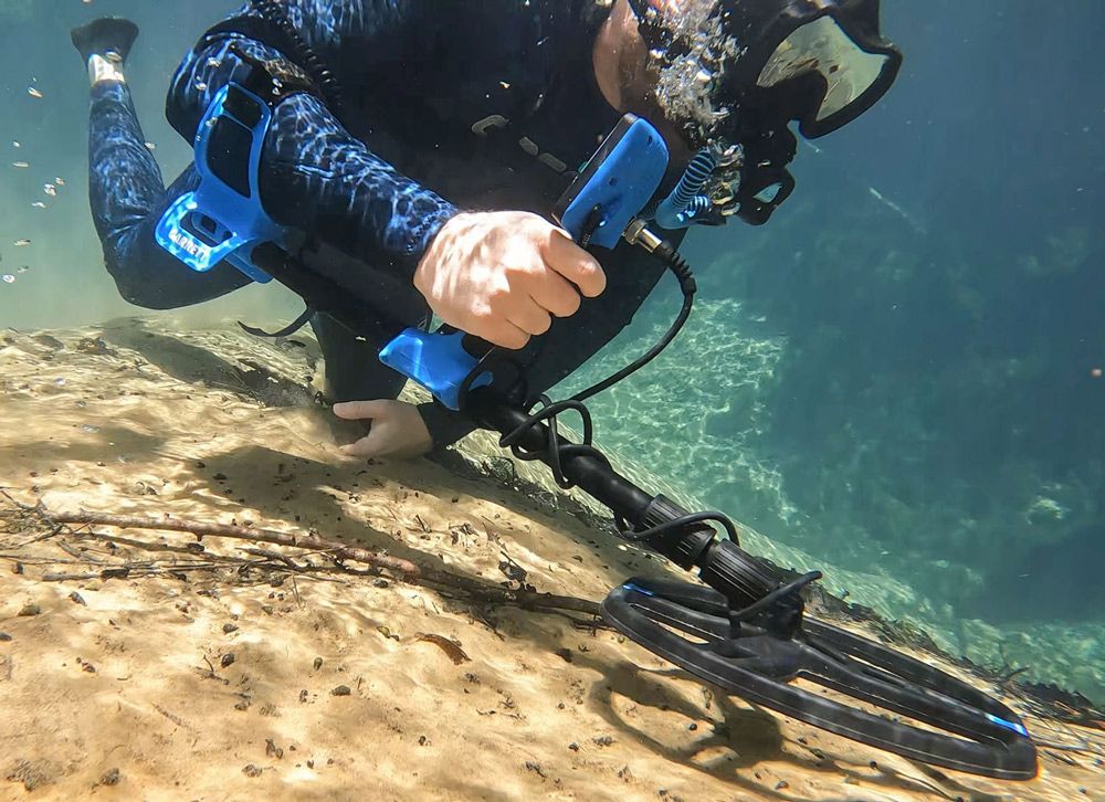 Garrett Vortex VX9 metaaldetector met accessoires