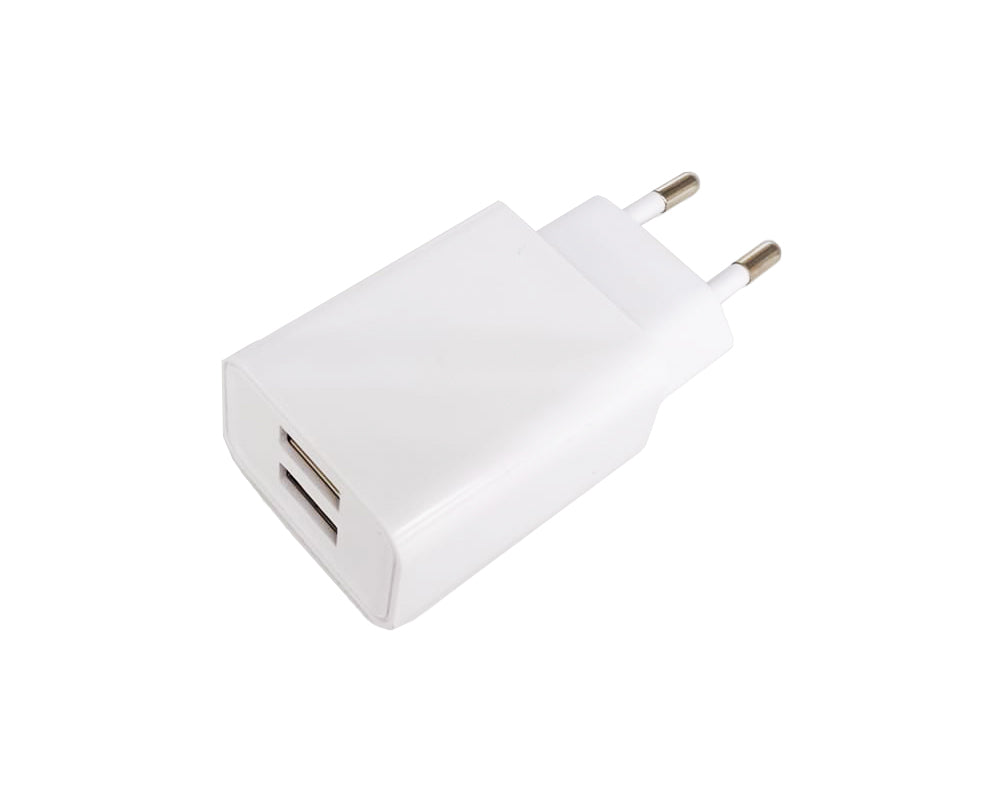 Universele oplaadstekker met 2 USB-aansluitingen