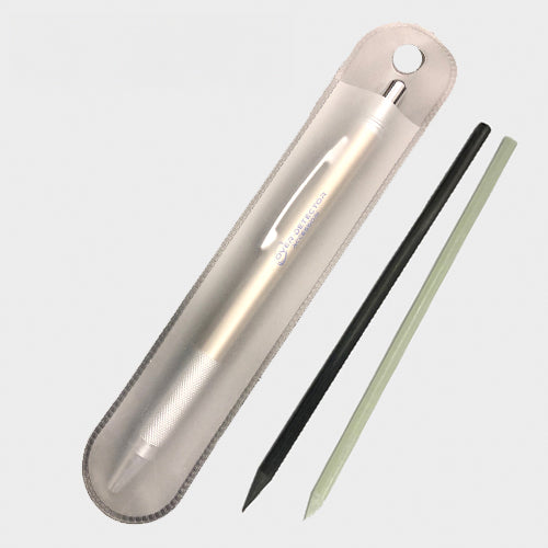 Overdetectors muntenreinigingsstation met vergrootglas, Monetor, wax & reinigingspotlood