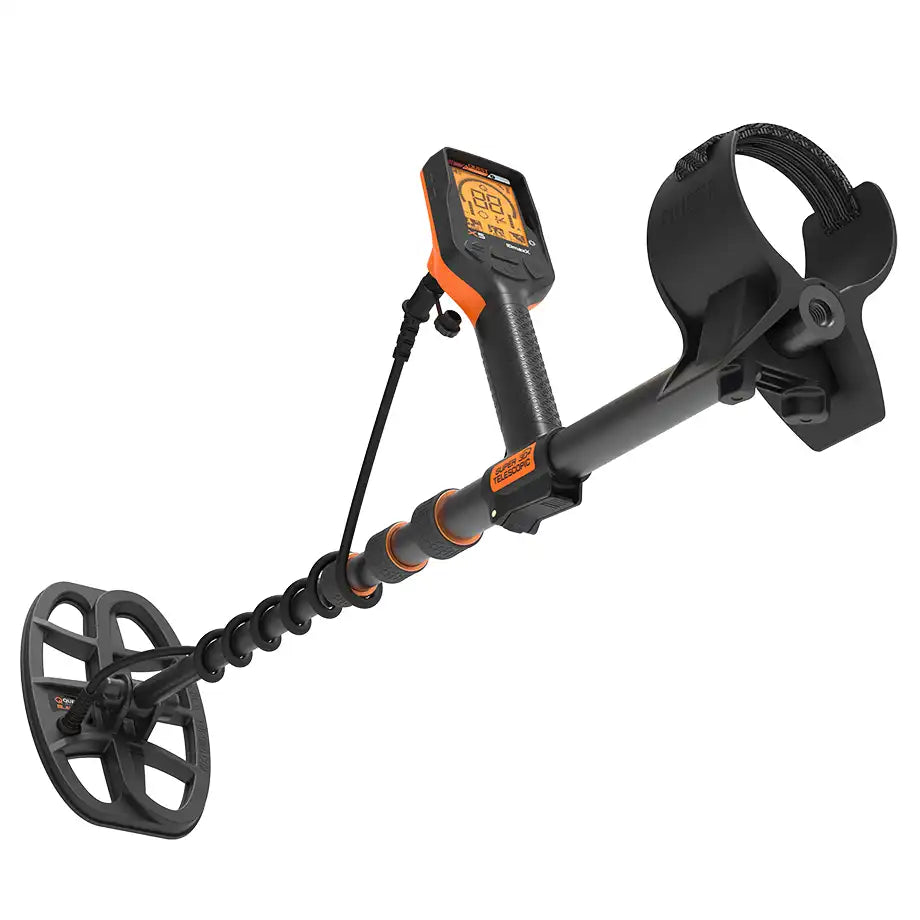 Quest X5 IDmaxX metaaldetector met gratis XPointer pinpointer en hoofdtelefoon