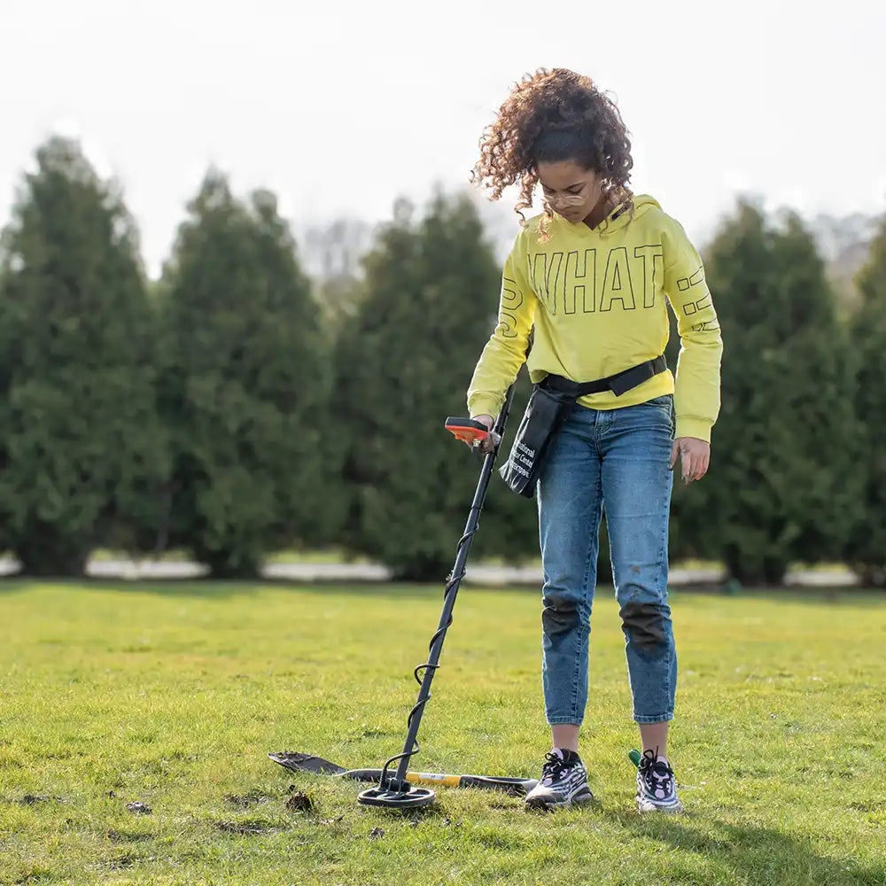 Quest X1 IDmaxX metaaldetector met gratis schepje, draagtas en hoofdtelefoon