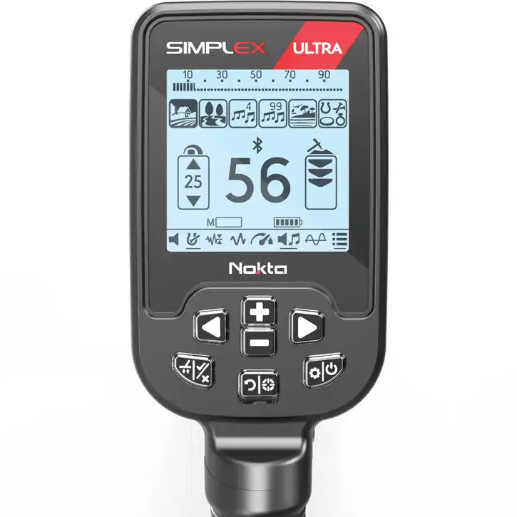 Nokta Simplex Ultra Metaaldetector met accessoires en Nokta-Pointer pinpointer