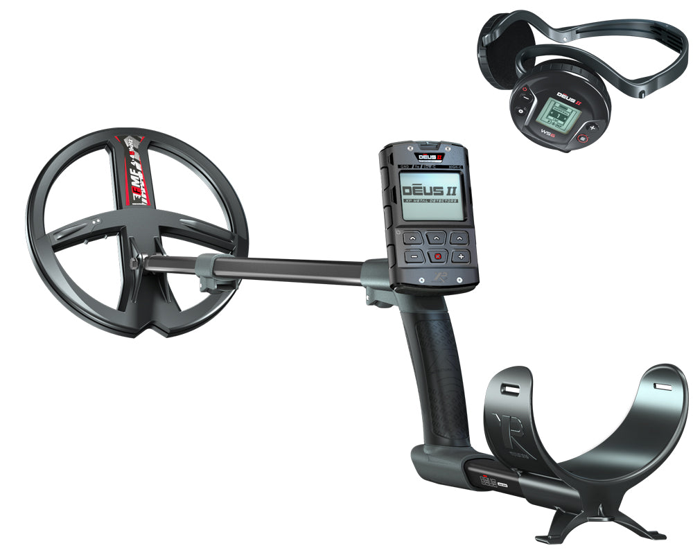 XP DEUS 2 FMF 22 RC WS6 metaaldetector complete set met gratis rugtas en pet