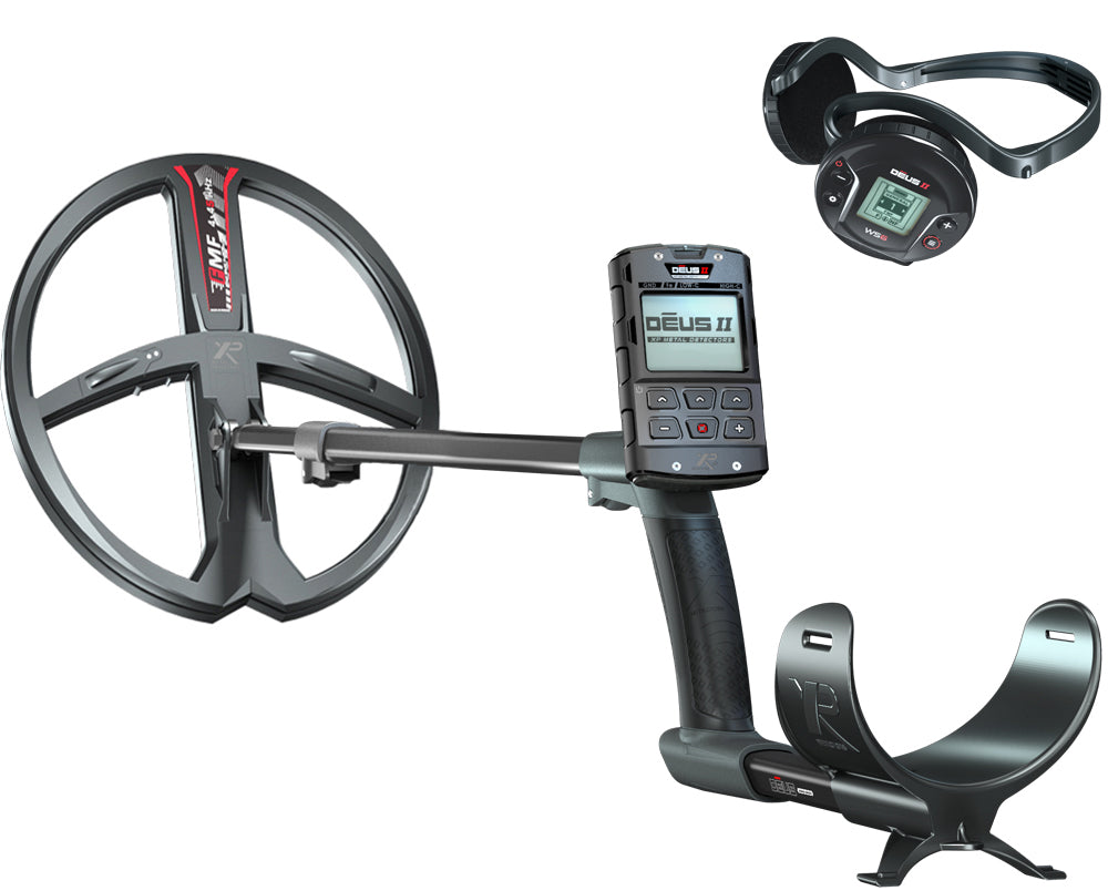 XP DEUS 2 FMF 34 RC WS6 metaaldetector complete set met gratis rugtas en pet