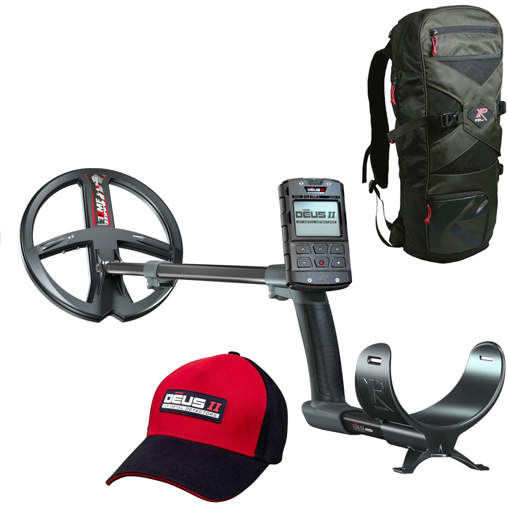 XP DEUS 2 FMF 22 RC metaaldetector met gratis rugtas en pet