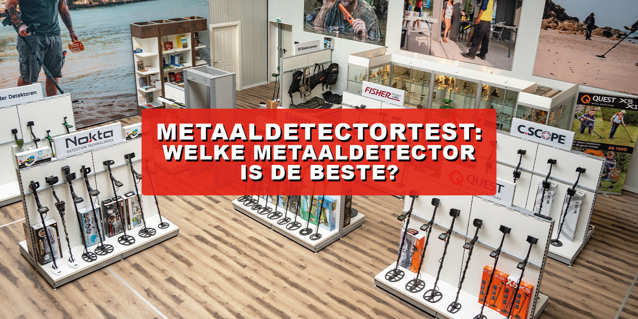 Metaaldetectortest: welke metaaldetector is de beste?
