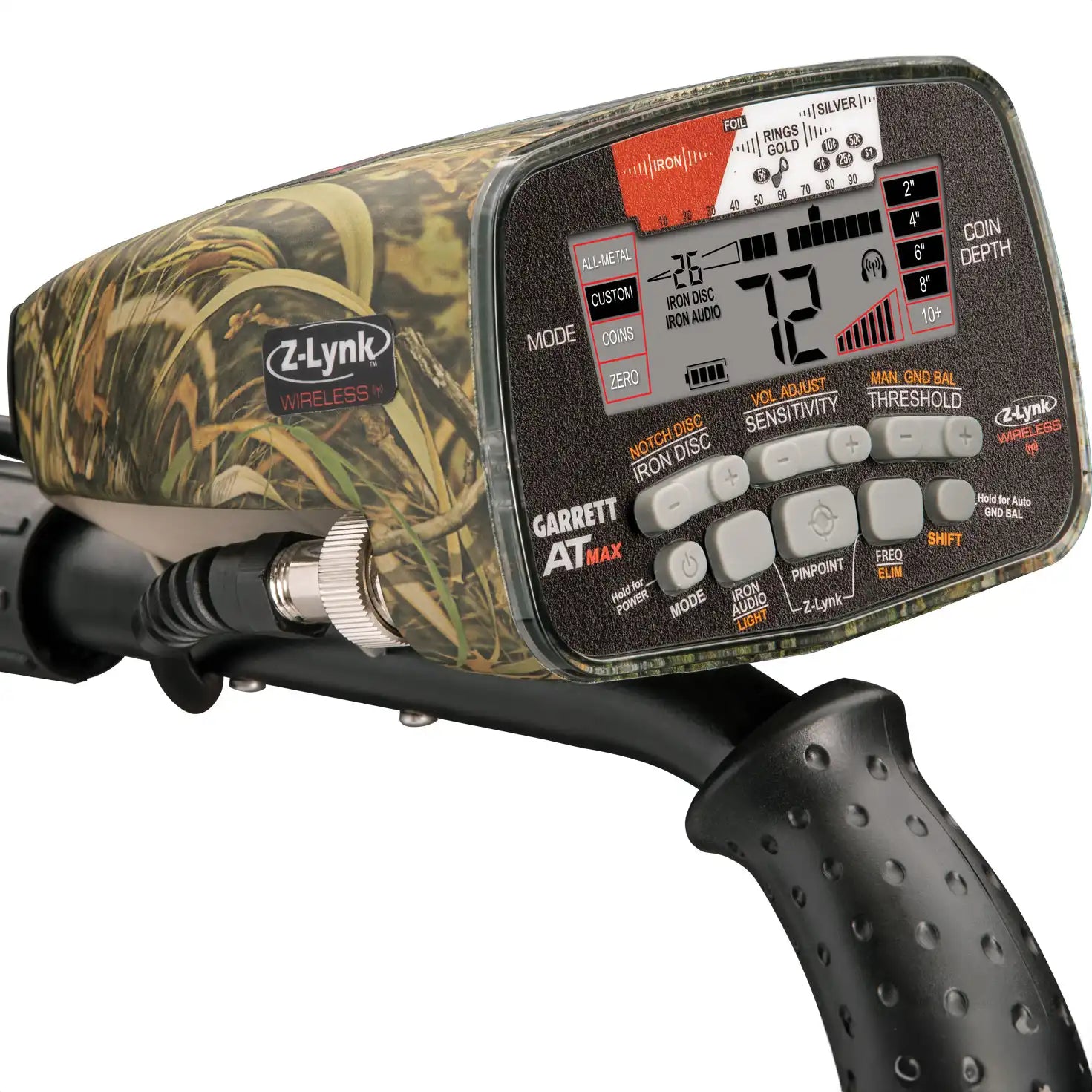 Garrett AT Max International Jase Robertson Signature Edition met gratis 9 x 12" zoekspoel