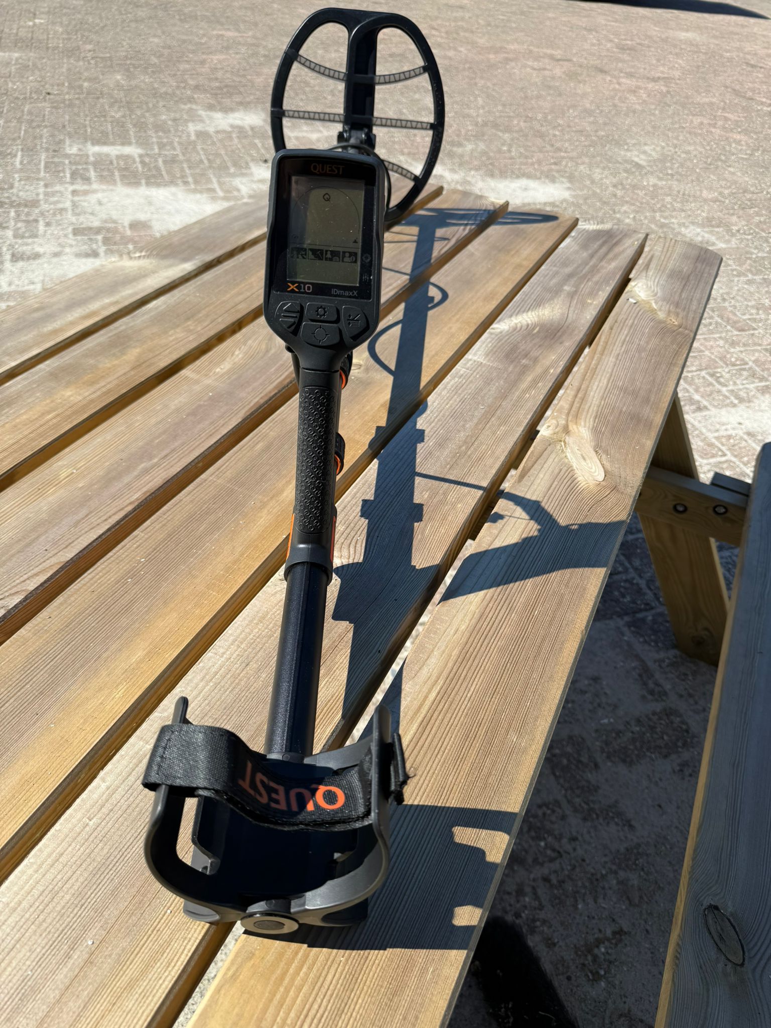 Pas ingeruild/Quest X10 IDmaxX metaaldetector