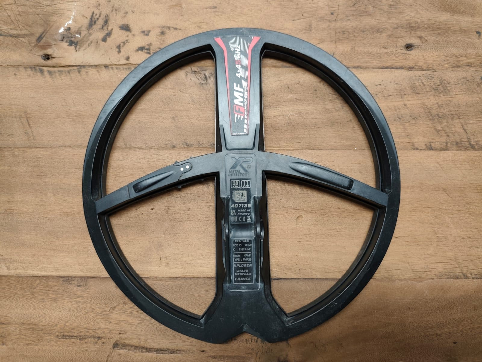 Pas ingeruild/ XP 28 cm FMF zoekspoel voor de Deus 2