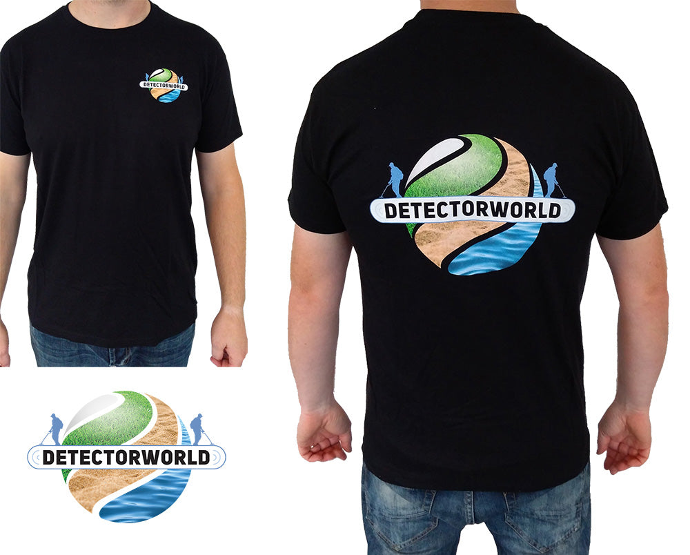 Detectorworld T-Shirt zwart