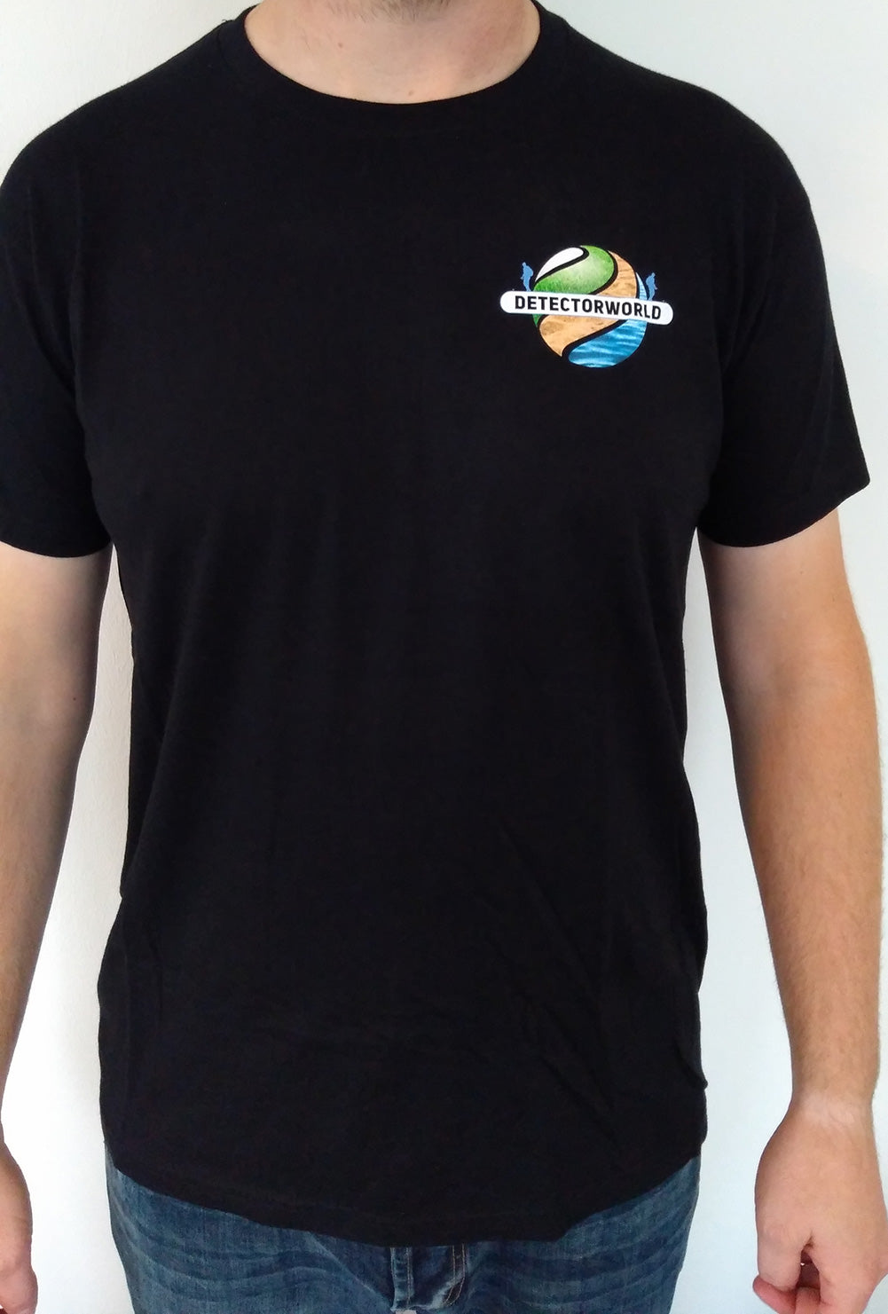 Detectorworld T-Shirt zwart
