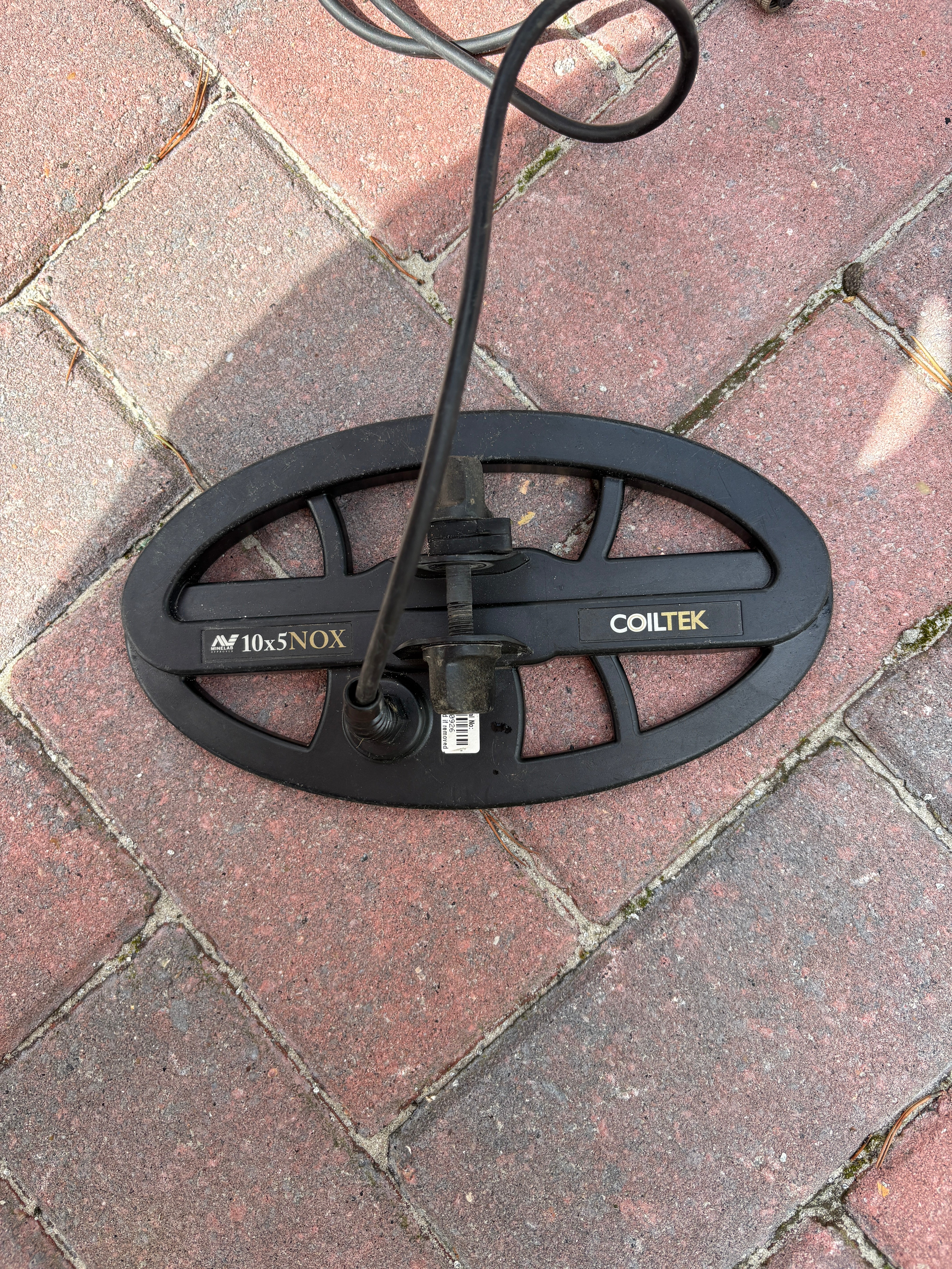 Pas Ingeruild / Minelab Equinox 800 met extra zoekspoel