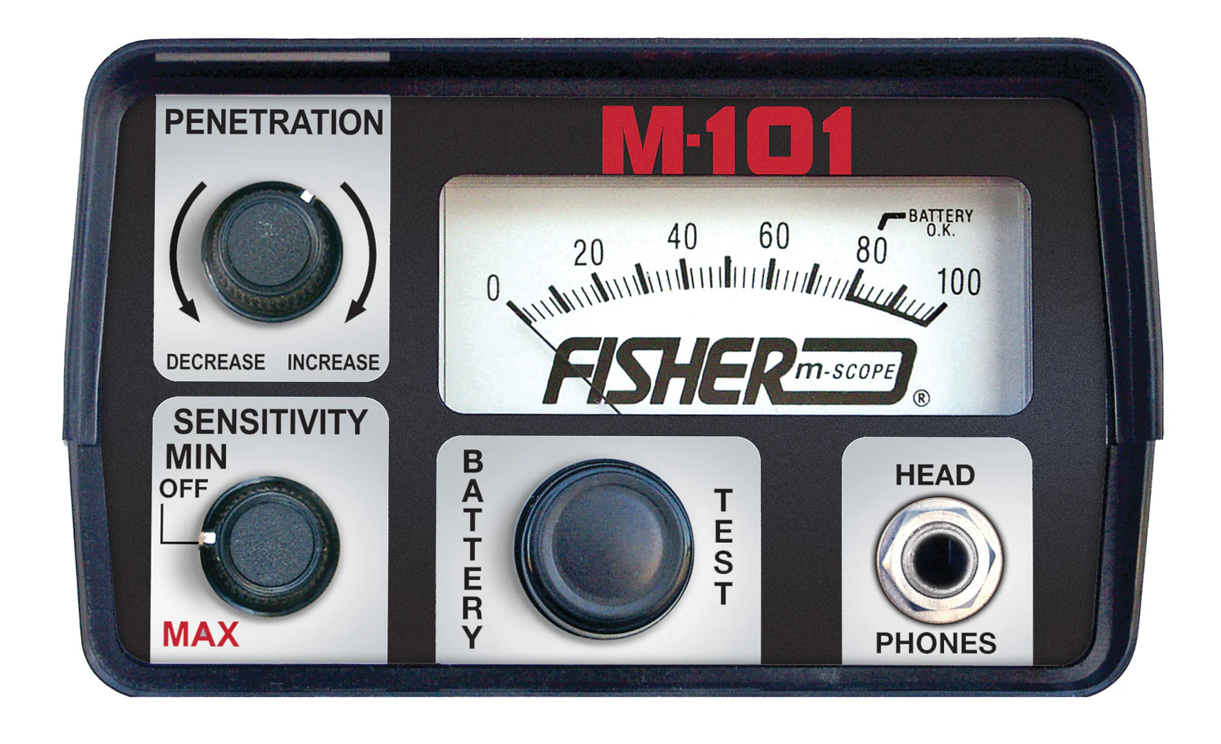 Fisher M-101 Betonijzerdetector