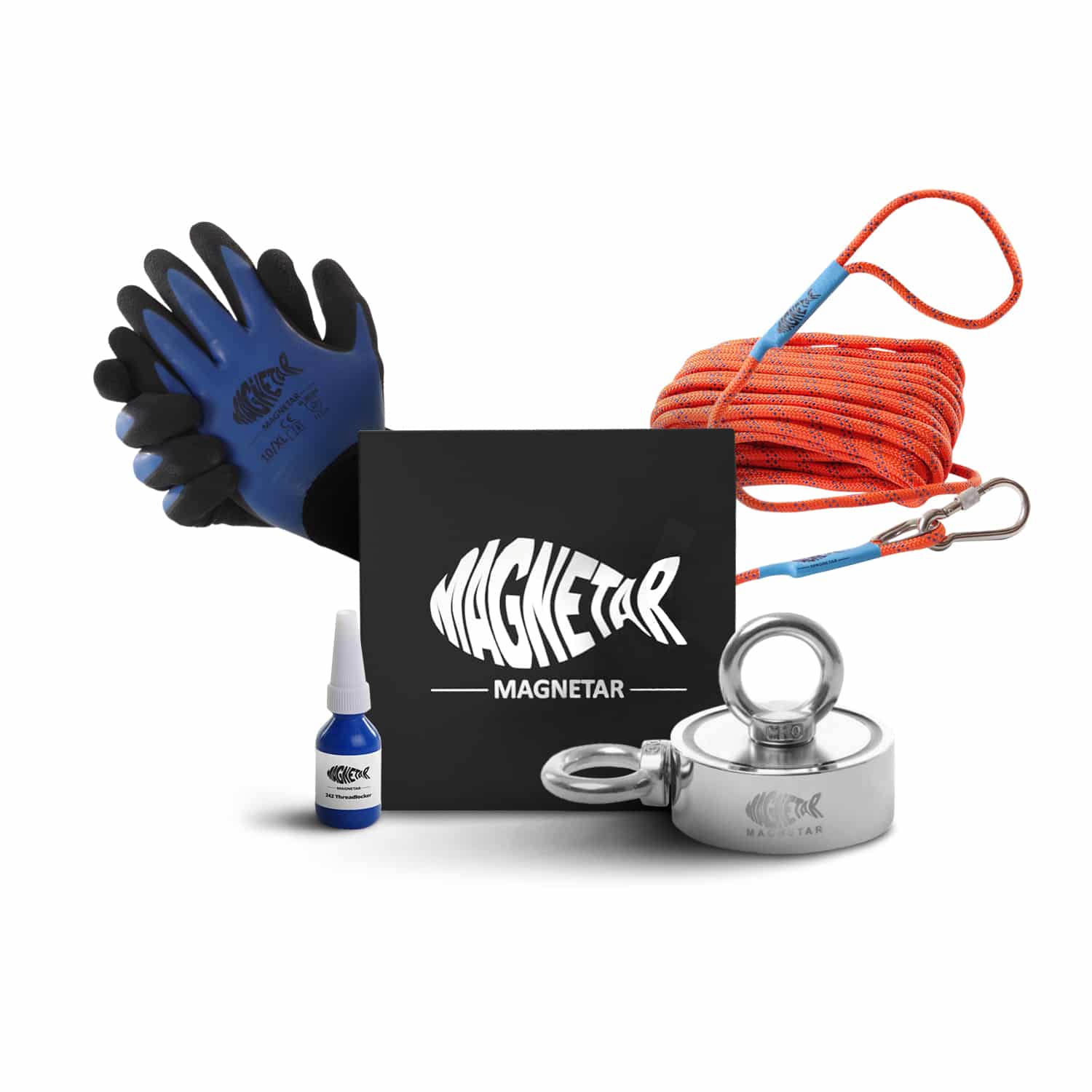 Magnetar Bulldog 800 vismagneet set