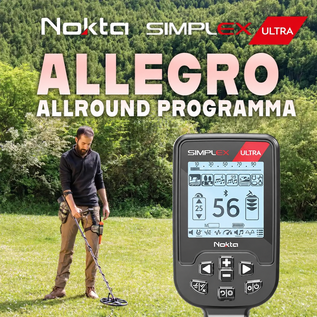 Nokta Simplex Ultra ALLEGRO – Allround-programma voor duidelijke signalen