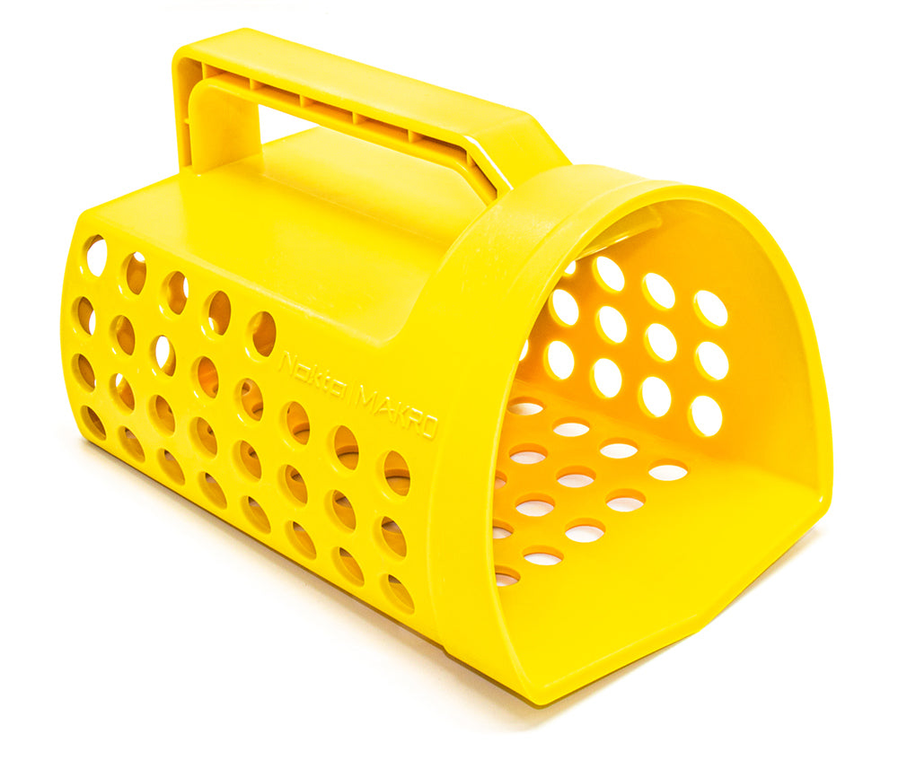 Nokta strandzeefschep geel