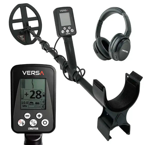Rutus Versa metaaldetector met SR-1 draadloze hoofdtelefoon