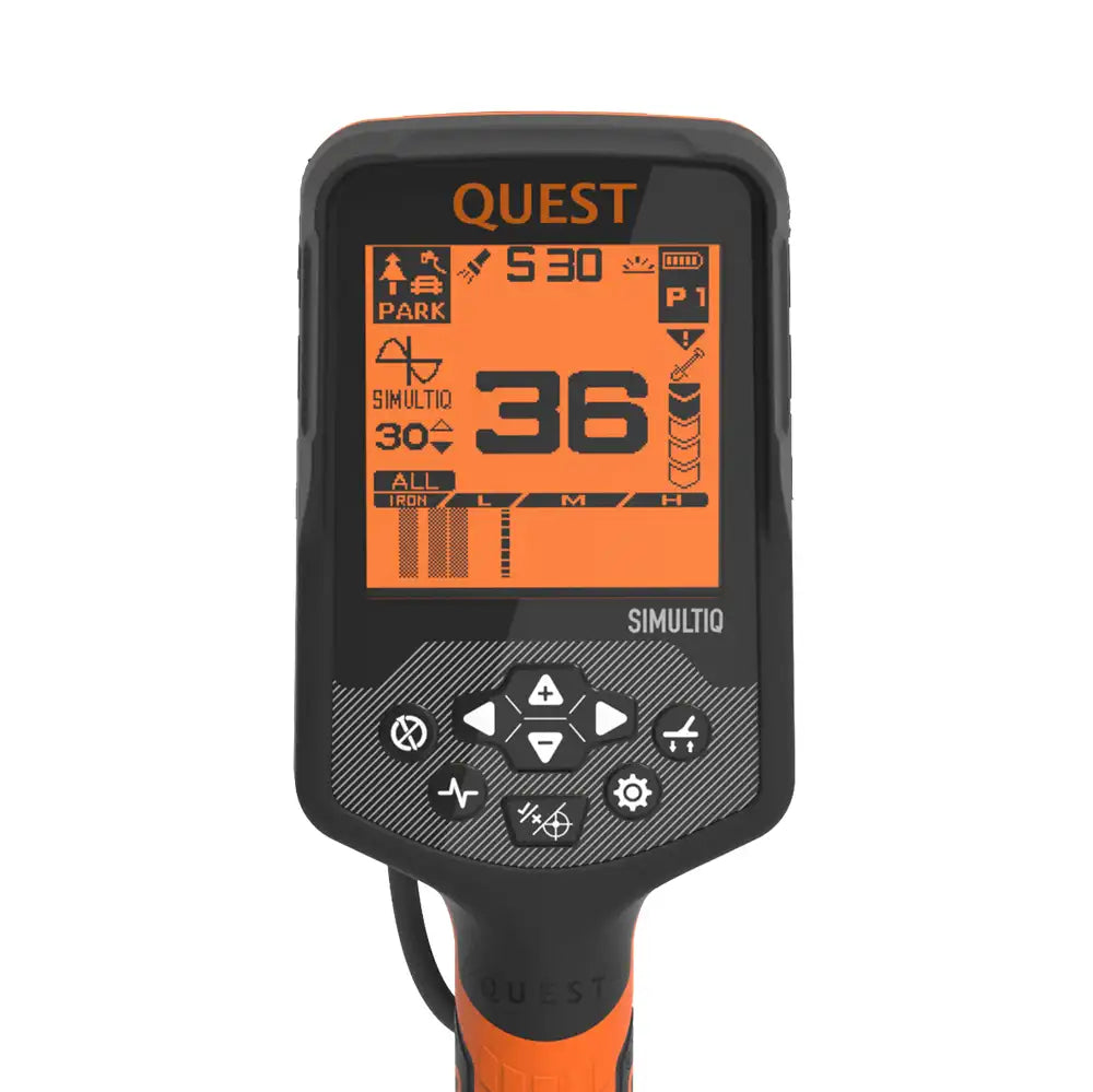 Quest S30 multifrequentie metaaldetector
