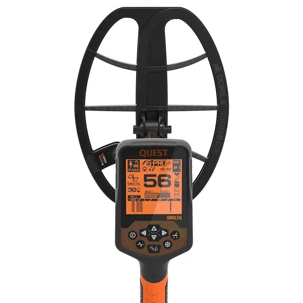 Quest S PRO multifrequentie metaaldetector