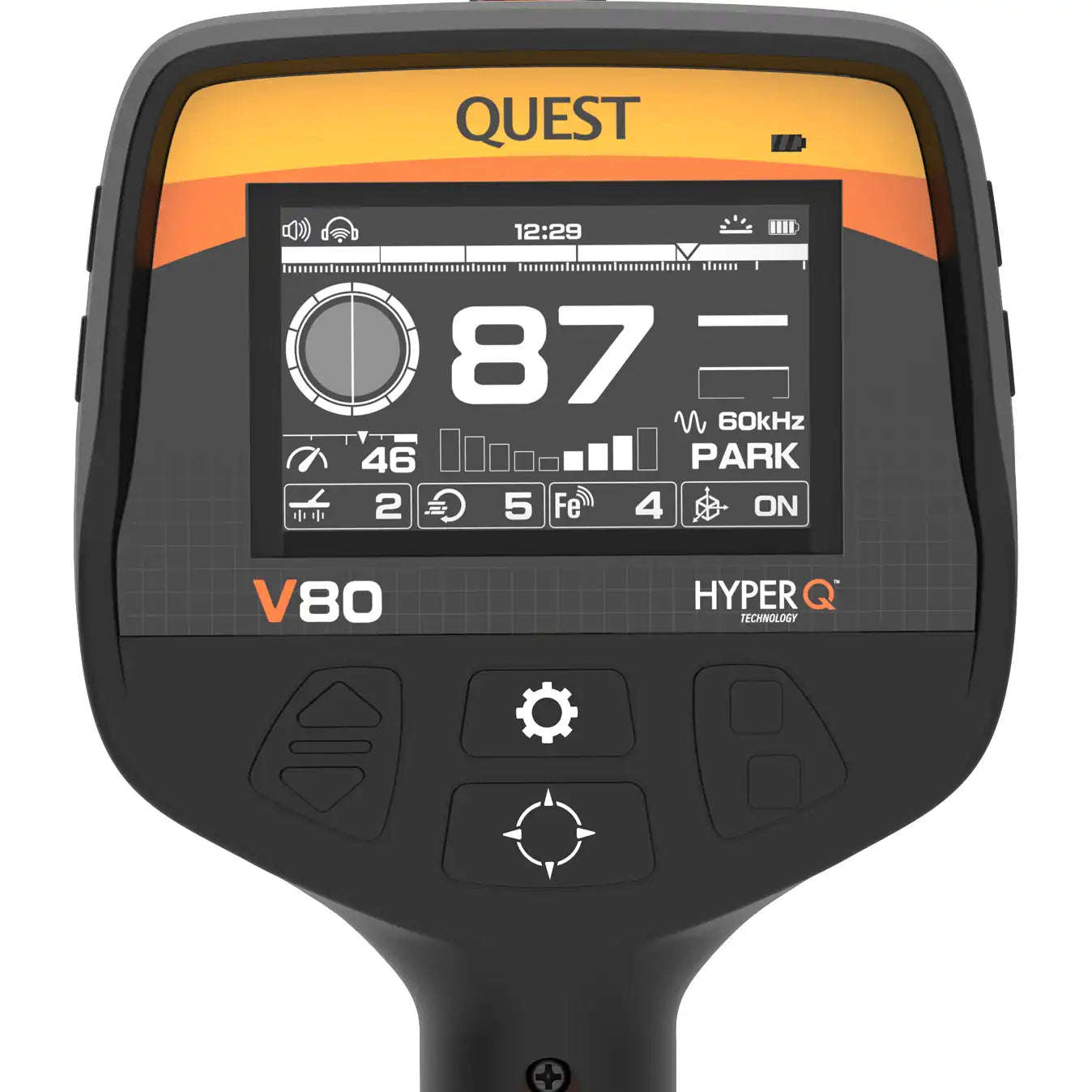 Quest V80 Double Blizzard metaaldetector + gratis XPointer Max met magic holster