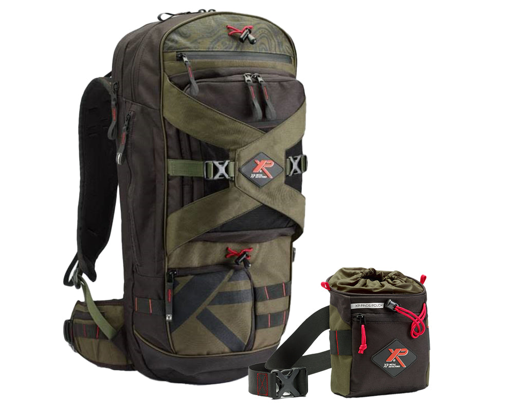 XP Metaaldetectors Backpack 280 en vondstentas