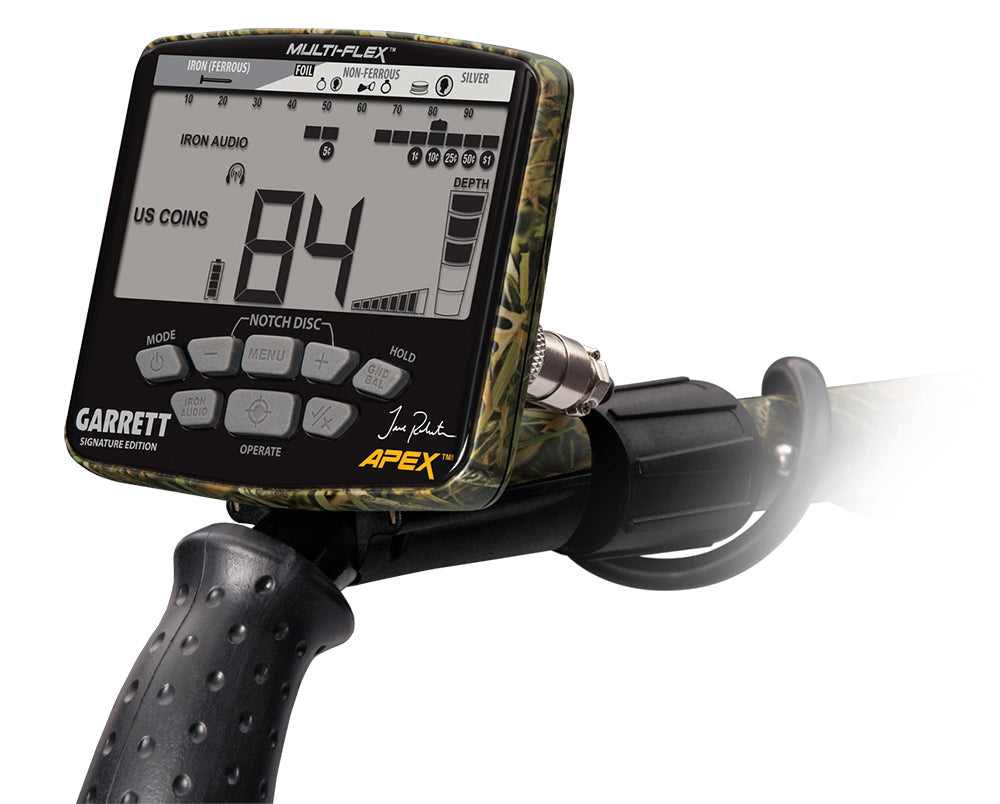 Garrett Ace Apex metaaldetector Jase Robertson Signature Edition