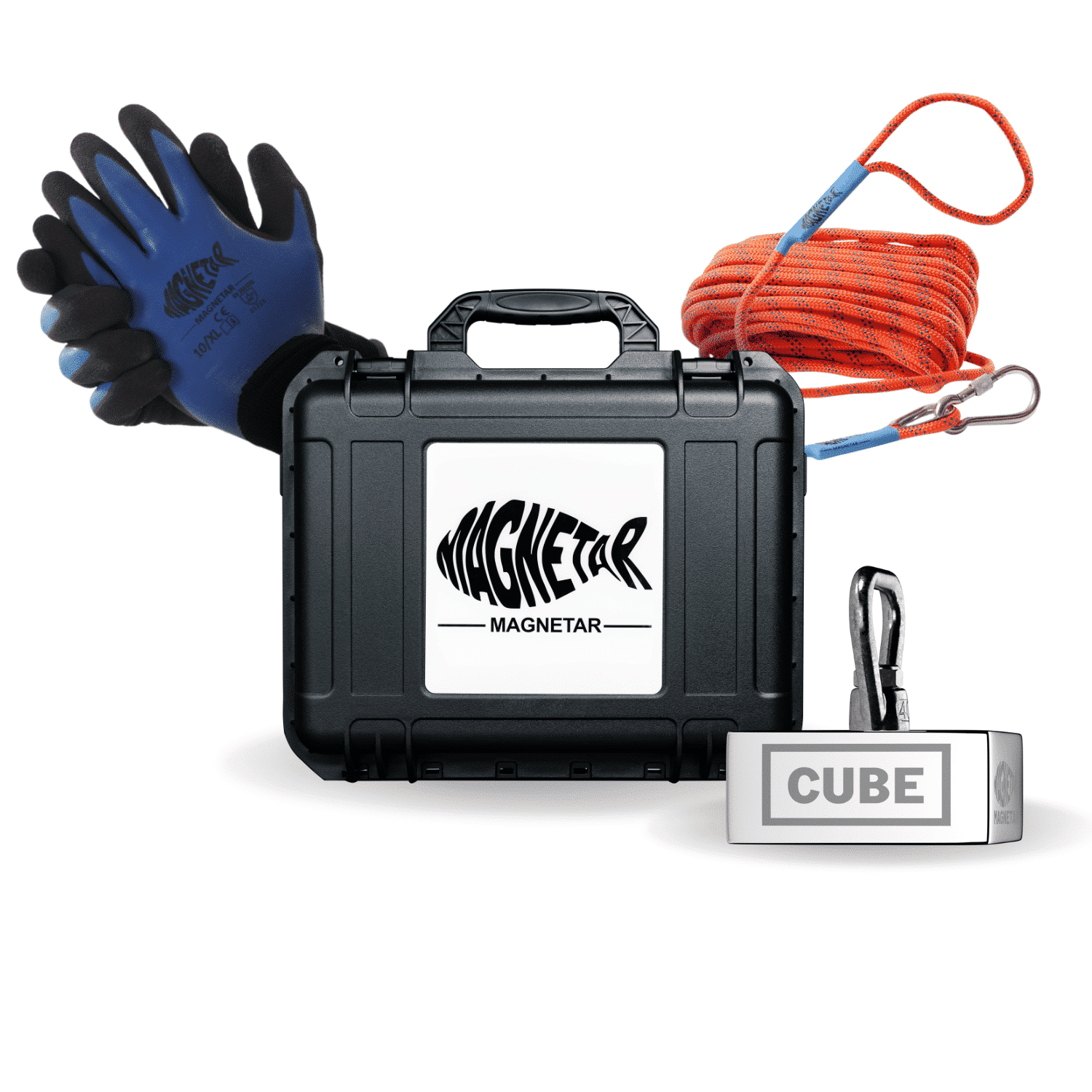 CUBE ™ 1350 kg Blokmagneet set 360°