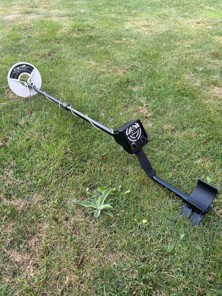 Pas ingeruild/ C.Scope CS1MX analoge metaaldetector