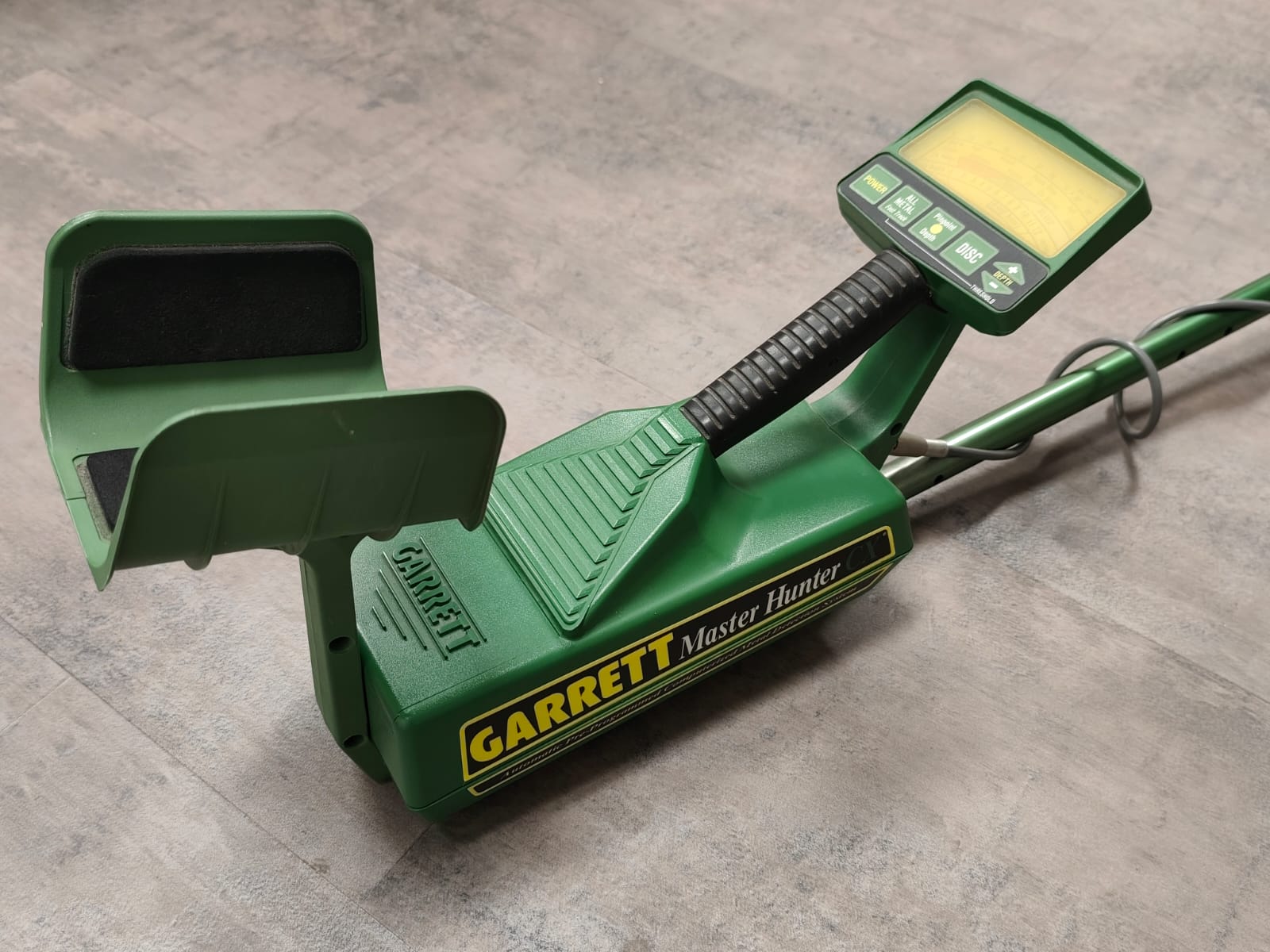 Pas ingeruild/ Garrett Master Hunter CX metaaldetector