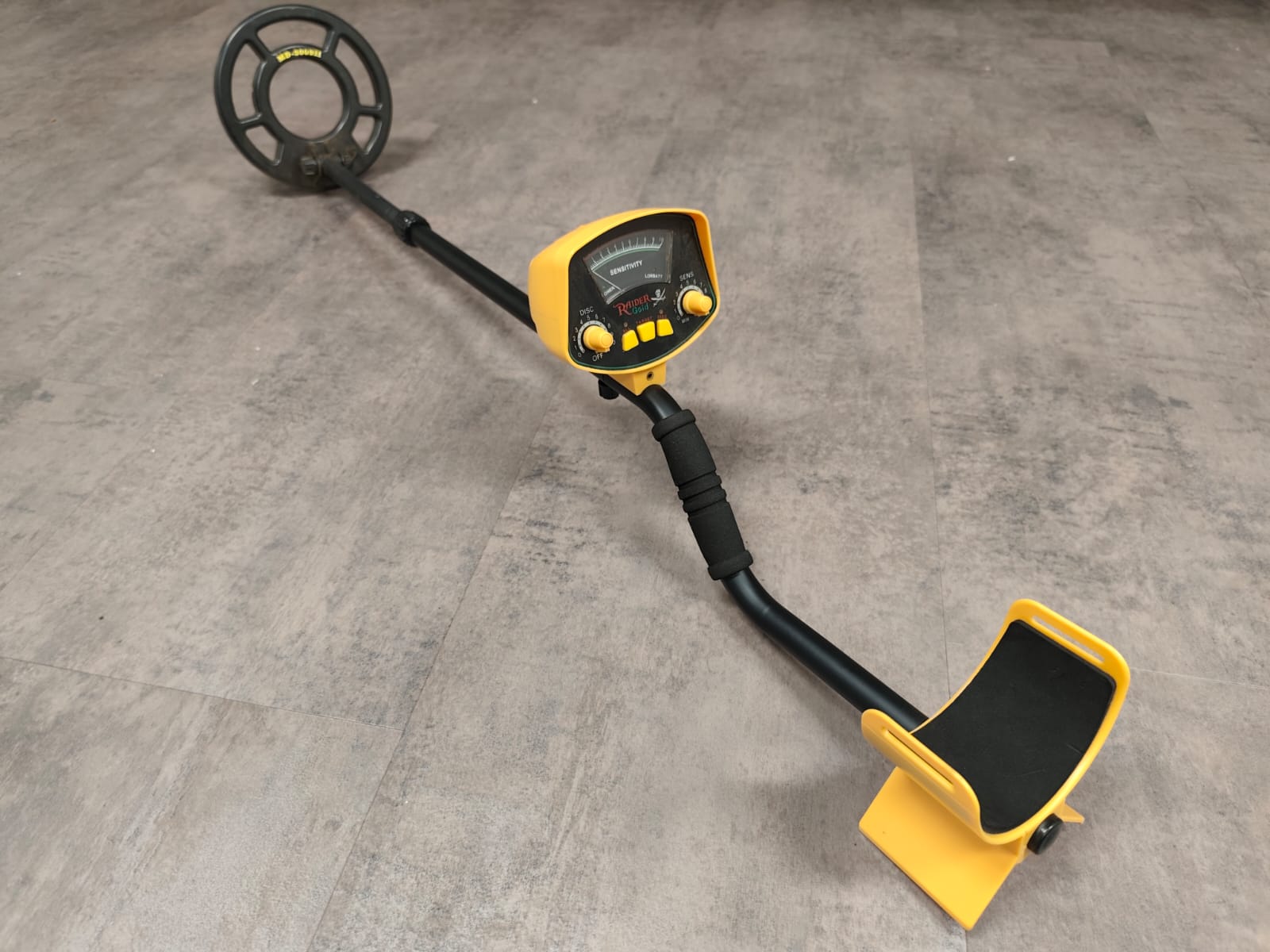 Pas ingeruil/ Raider Gold metaaldetector